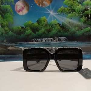 NWT Luxe Black Sunglasses